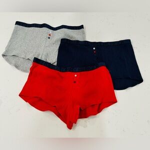Tommy Hilfiger underwear boy shorts- Navy, Red, Gray